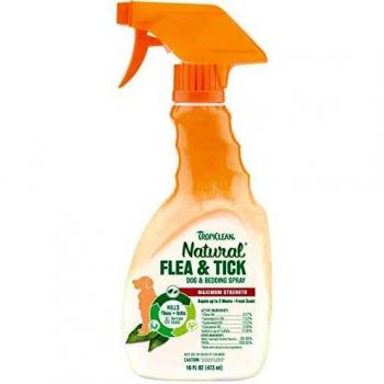 Tropiclean Natural Flea & Tick Spray for Dogs 473 ml
