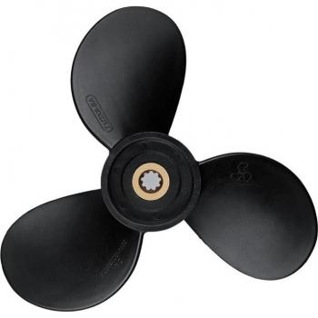 Hélice de plástico negra 7 1/2X8 para motores Yamaha