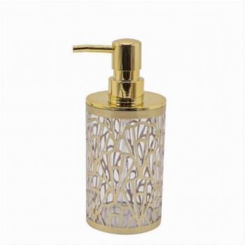 Accessorio bagno dispenser sapone liquido oro