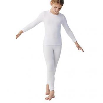 Ysabel Mora Kinder Thermo-Langschlüpfer Weiß
