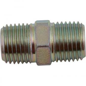 CONNECT Double Equal Union Air Line Connector 1/4 BSP Pack of 5