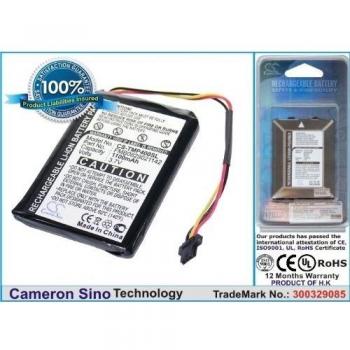 Batería extra de alta capacidad 3,7 V 1,1 Ah para TomTom 340S LIVE XL