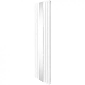 Radiateur colonne ovale avec miroir blanc 1800 mm × 500 mm