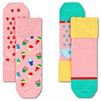 Happy Socks Calcetines Antideslizantes 2-Pack Infantil