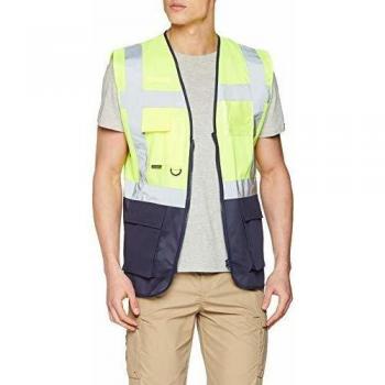 Chaleco Ejecutivo Portwest C476YNRM Varsovia M Amarillo