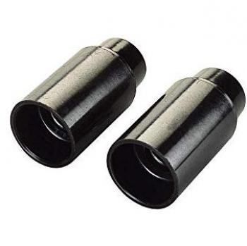 Set di 2 portalampade E14 neri con corpo liscio Poly Pool PP0487