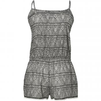 O’Neill Frauenbezug: Strand-Print-AOP-Kleid in Schwarz & Weiß – XS