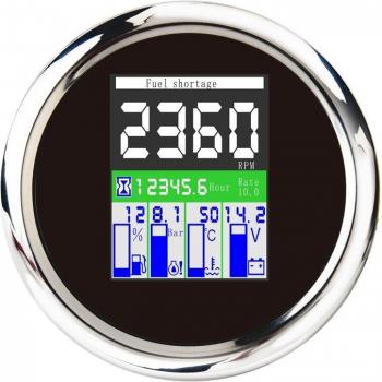 5-in-1 Digitale Manometer met Watertemperatuur