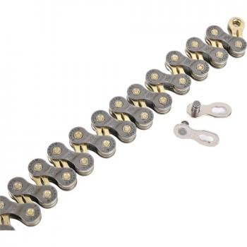 SUMC 8‑12 Speed Gold Hollow Chain – 251 g, Missing Link Included