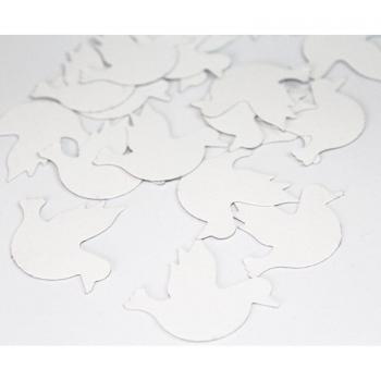 Baptism Dove White Confetti – 100 CT for Table Decor