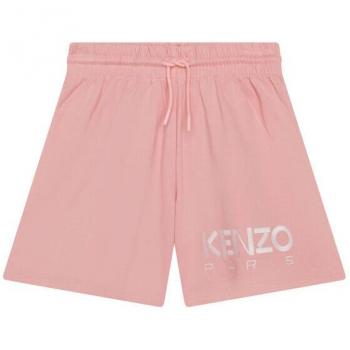 Kenzo Mini Short Coton Léger Rose 6A