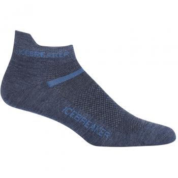 Chaussettes Icebreaker Ultra Légères Micro Homme, Fathom HTHR/Sea Blue, FR : M