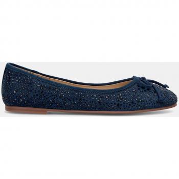 Women’s Blue Glitter Ballerina Flats – ALMA EN PENA, 5 UK