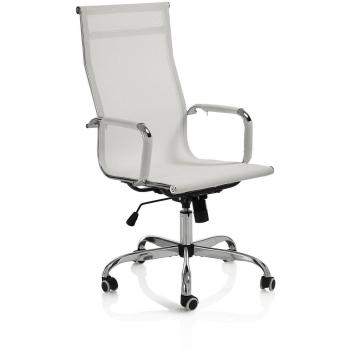 Poltrona da Ufficio INGRID con Design Direzionale in Bianco
