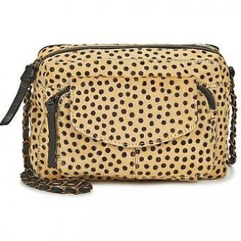 Sac Bandoulière Pieces PCNAINA Beige pour Femmes