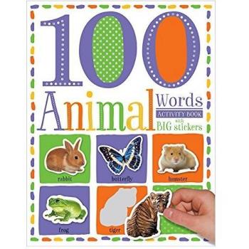 100 Animal Words Sticker Activity Book