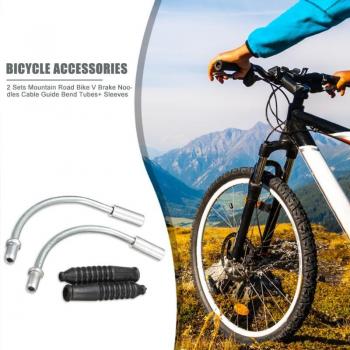 2 Sets of V Brake Noodles and Protective Boot Sleeves