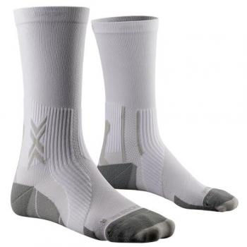 X-Socks Calzini Run Perform Crew White Grey