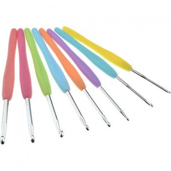 16-Piece Yarn Craft Crochet Hooks Set