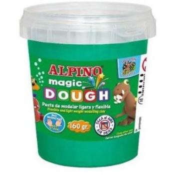 Alpino pasta de moldear magic dough bote 160gr verde