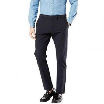 Dockers Navy Plus Pantaloni Chino Slim Fit 360 Flex Motion