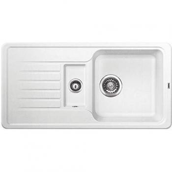 Blanco Favos 6‑Seat Silgranit White Sink + Lower Shelf (60 cm)