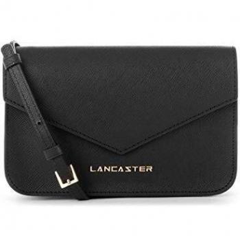 LANCASTER Umhängetasche Saffiano Signature 7 Beige