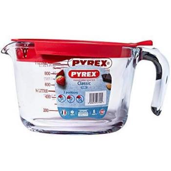 Pyrex Glass Measuring Jug, Transparent, 1 Litre
