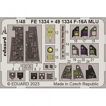 F-16A MLU Kit 1/48 KINETIC