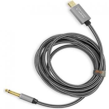 LinQ USB-6.35mm Klinke Audiokabel (3 Meter)