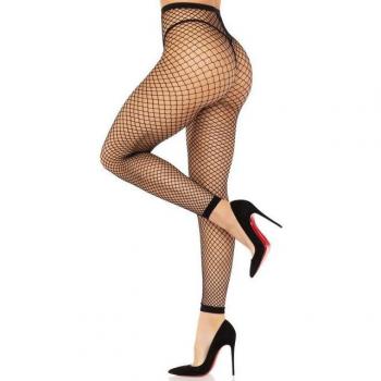 Leg Avenue Collants Sans Pieds Résille 7348