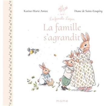 La famille lapin. La famille s'agrandit