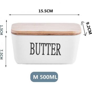 Plato con Tapa Bambu “Cocina Segura” – 350 ml