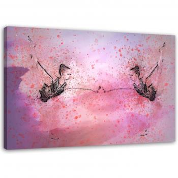 Décoration Murale Ballerine Abstraite 60x40