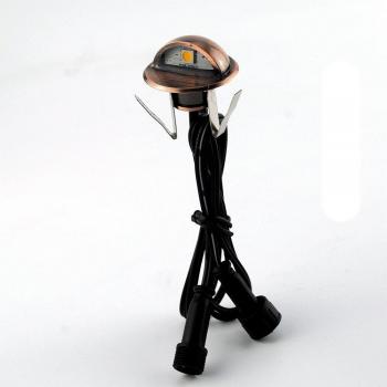 Éclairage extérieur étanche IP en aluminium pour marches de ponts, lampadaires demi-lunes 12 V