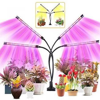 Lampadaire YASBED Hydroponique 3 Modes de Couleur LED