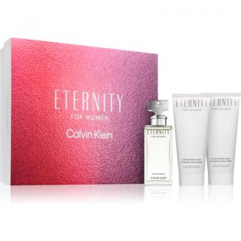 Colección Eternity CK Mujer: Perfume, Leche y Gel en Estuche