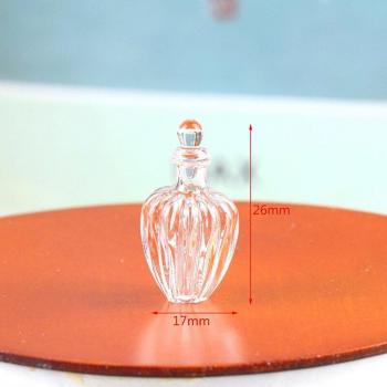 1:12 Scale Miniature Glass Bottles and Stopper Kit – Tiny Jars, Vials & Decor Accessories