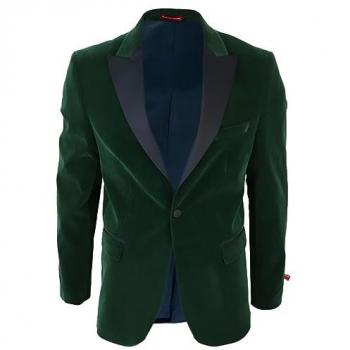 Men's Green Velvet Dinner Jacket