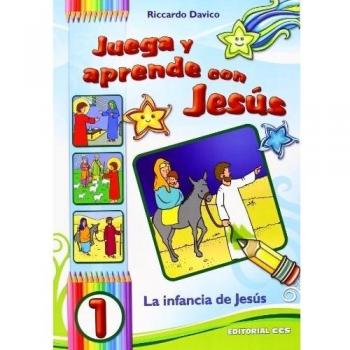 Juega y aprende con Jesús 1: La infancia de Jesús (Tapa blanda).