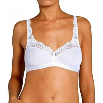 Sloggi Romance SI Damen-Sport-BH Weiß 80B