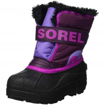 Sorel Kinder Schneestiefel Snow Commander, lila/paisley, Größe: 26