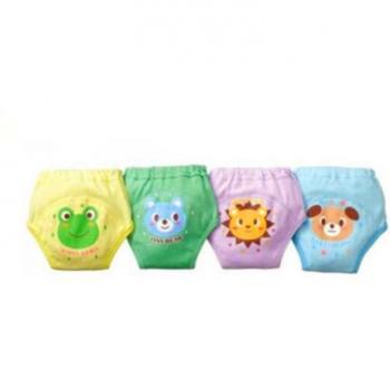 Ropa interior reutilizable para bebé, 4 en pack