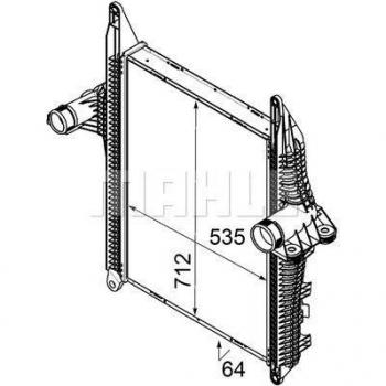 CI 178 000P Intercooler MAHLE