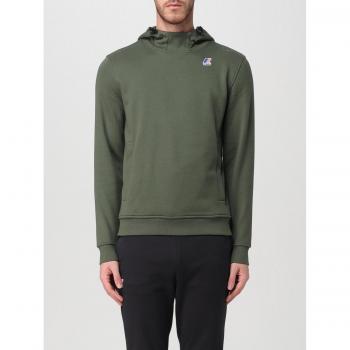 Giacca casual K‑Way verde cotone misto M