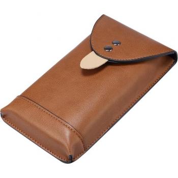 Funda Protectora Universal para Teléfono de 2 Bolsas, con Clip y Tapa, para Samsung S11, S10, S9, S8 Plus, J7, J3, A70, 80, 90 y 50