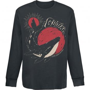 Gojira Sweat Shirt Whale Sun Moon Noir XL