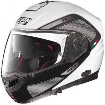 Visera Blanca Casco de Moto Nolan N104