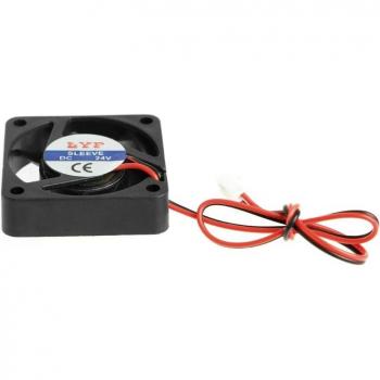 Enfriador de ventilador sin escobillas para PC, 40x40x10mm, conector de 2 pines, modelo 4010 40JB