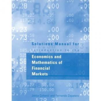 Solutions Manual for Introduction to the Economics and Mathematics of Financial Markets